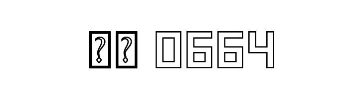 SquareFont Outline  Скачать бесплатные шрифты