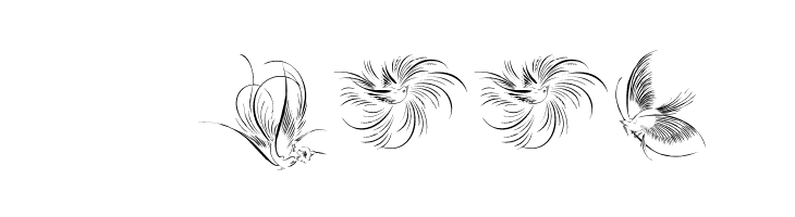 Penmanship Birds Free  Скачать бесплатные шрифты