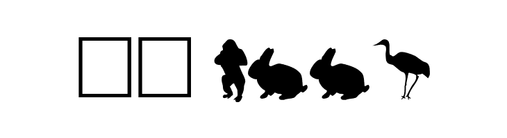 Animals  Скачать бесплатные шрифты