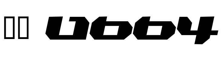 Bionic Kid Simple Slanted  Скачать бесплатные шрифты