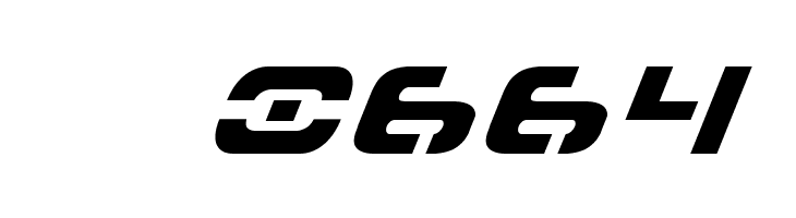 7th Service Italic  Скачать бесплатные шрифты