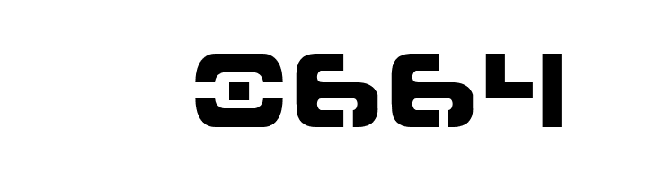 7th Service Semi-Condensed  Скачать бесплатные шрифты