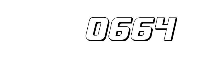 Lightsider 3D Regular  Скачать бесплатные шрифты