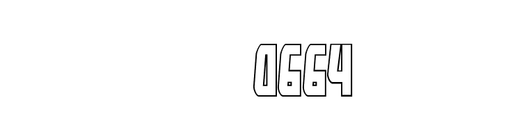 Thunder-Hawk Shadow Regular  Скачать бесплатные шрифты