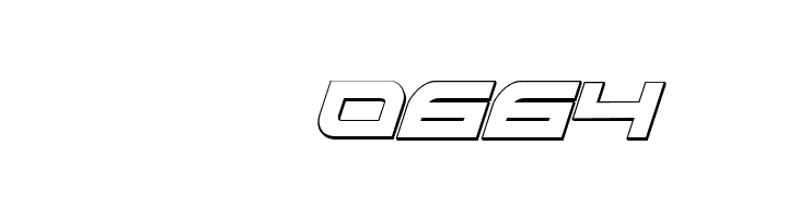 Red Rocket 3D Italic  Скачать бесплатные шрифты