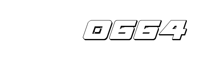 Aircruiser 3D Italic  Скачать бесплатные шрифты