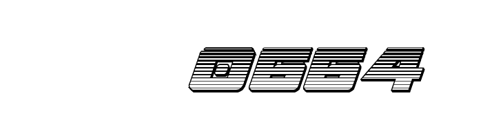 Aircruiser Gradient 3D Italic  Скачать бесплатные шрифты