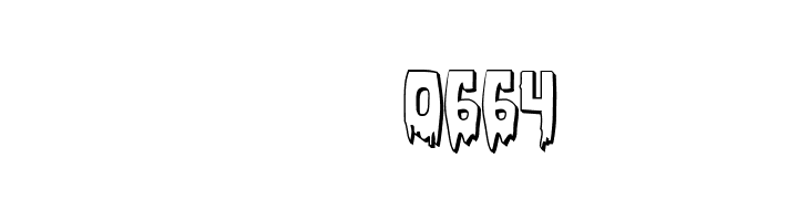 Bloodlust 3D Regular  Скачать бесплатные шрифты