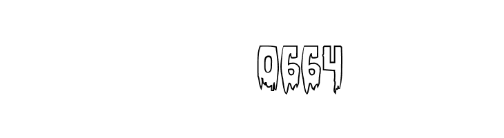 Bloodlust Outline Regular  Скачать бесплатные шрифты