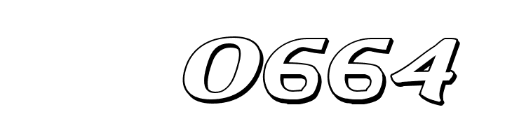 Aegis 3D Italic  Скачать бесплатные шрифты