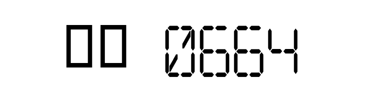 Digital dream Narrow  Скачать бесплатные шрифты