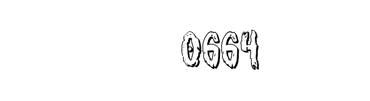 Monsterama 3D Regular  Скачать бесплатные шрифты