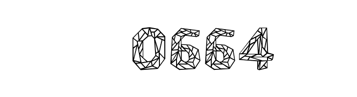 Crystalline Outline  Скачать бесплатные шрифты