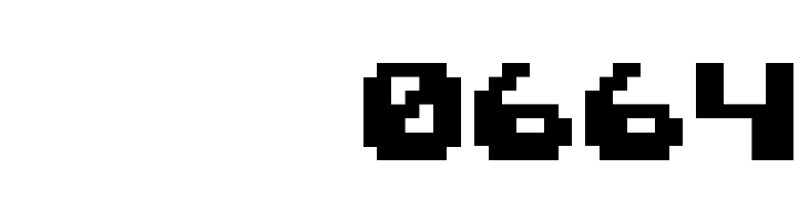 Razor 1911 Mini  Скачать бесплатные шрифты