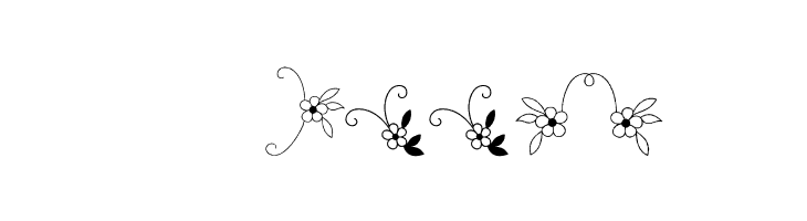 Menina Graciosa Ornaments Two  Скачать бесплатные шрифты