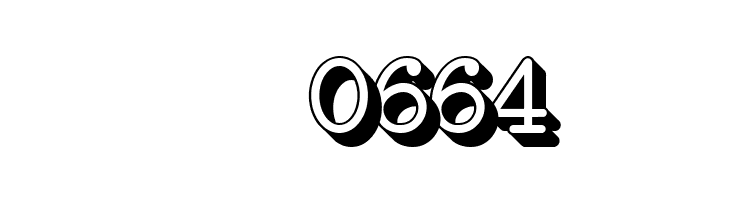 NeoBulletin Extruded  Скачать бесплатные шрифты