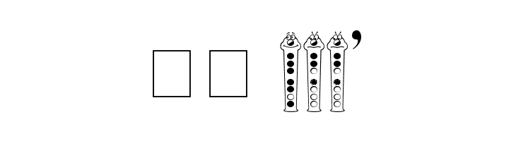 RecorderFaces  Скачать бесплатные шрифты