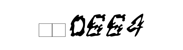 Creep  Скачать бесплатные шрифты