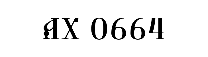 Triod Postnaja  Скачать бесплатные шрифты