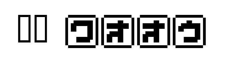 KEYmode Katakana  Скачать бесплатные шрифты