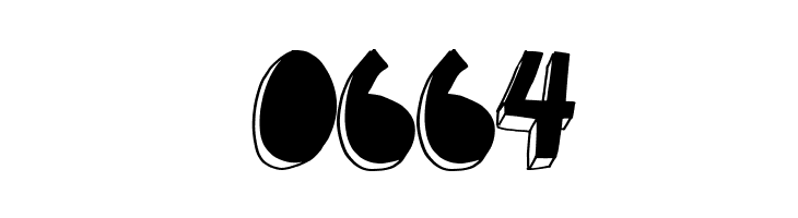 threed filled  Скачать бесплатные шрифты