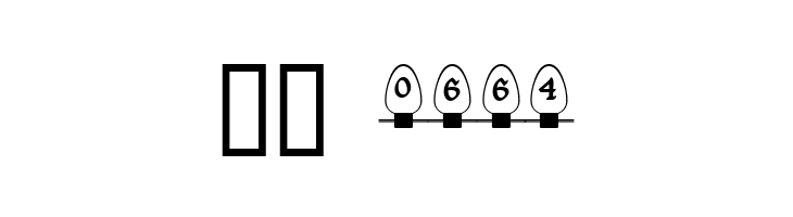 Christmas Lights Indoor  Скачать бесплатные шрифты