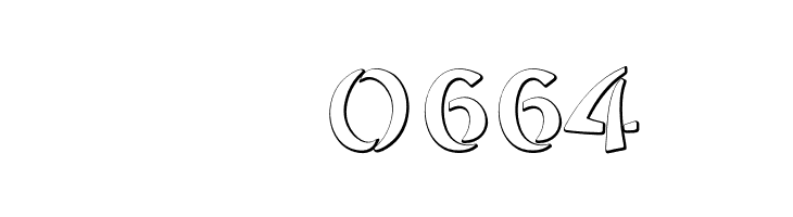 SayonaraBeveled  Скачать бесплатные шрифты