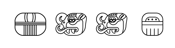 mayanglyphsoutline-Regular  Скачать бесплатные шрифты