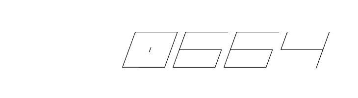 Player 1 Up Light Italic  Скачать бесплатные шрифты