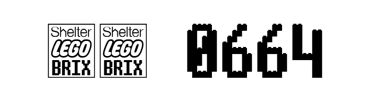 LEGO BRIX  Скачать бесплатные шрифты
