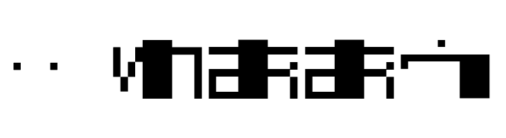 TECNO STRESS HIRAGANA  Скачать бесплатные шрифты