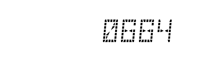 28-Segment LED DisplayRegular  Скачать бесплатные шрифты