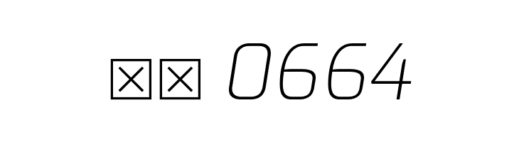 Exo ExtraLight Italic  Скачать бесплатные шрифты