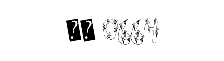 EyeScare  Скачать бесплатные шрифты