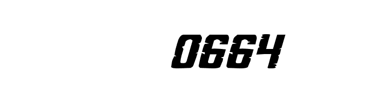 G.I. Incognito Squat Italic  Скачать бесплатные шрифты