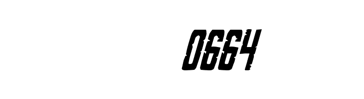 G.I. Incognito Condensed Italic  Скачать бесплатные шрифты