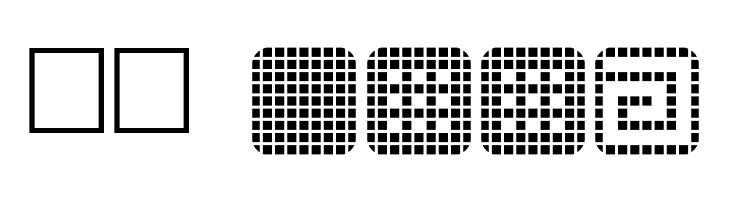 Tile Things  Скачать бесплатные шрифты