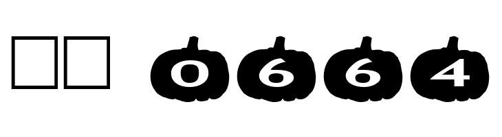 AlphaShapes pumpkins  Скачать бесплатные шрифты
