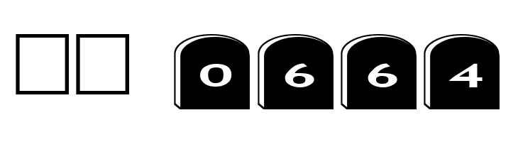 AlphaShapes gravestones 2  Скачать бесплатные шрифты