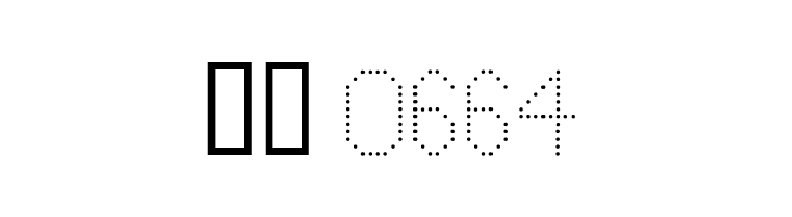 LL_Dot  Скачать бесплатные шрифты