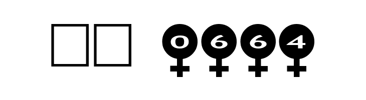 AlphaShapes female  Скачать бесплатные шрифты