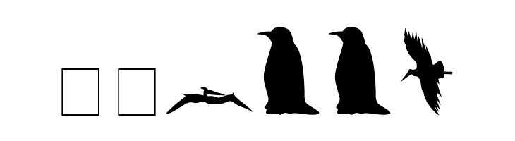 Carr Animal Dingbats  Скачать бесплатные шрифты