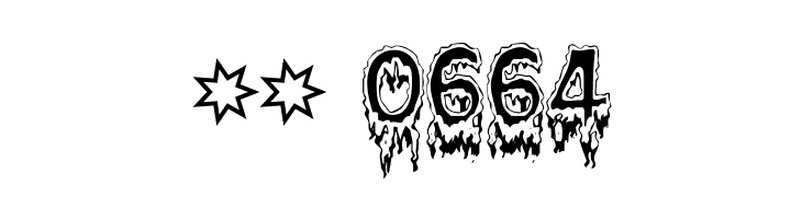 Kreepshow 'Frigid'  Скачать бесплатные шрифты