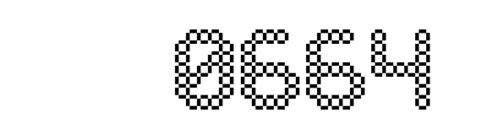 Bubble Pixel-7  Скачать бесплатные шрифты