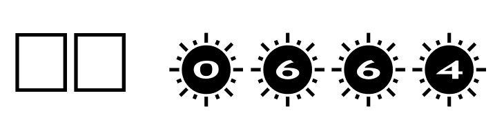 AlphaShapes sunshine 2  Скачать бесплатные шрифты