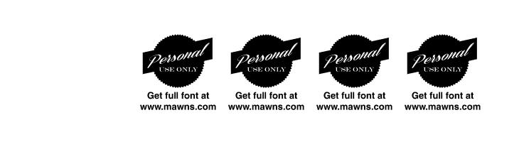 Celebrater PERSONAL USE  Скачать бесплатные шрифты