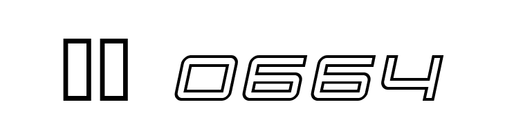 Quark Outline Italic  Скачать бесплатные шрифты