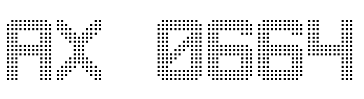 Triple Dot Digital-7  Скачать бесплатные шрифты