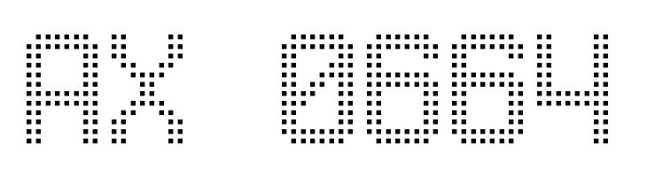 Advanced Dot Digital-7  Скачать бесплатные шрифты