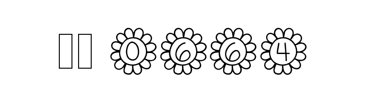 Flower Power Thin  Скачать бесплатные шрифты